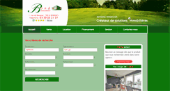 Desktop Screenshot of bonduesimmobilier.fr